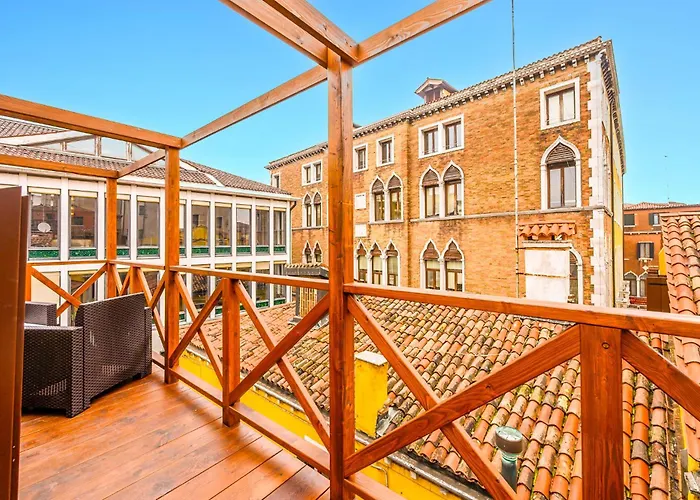 아파트 Ca Rialto 4122 Luxury Terrace 베니스